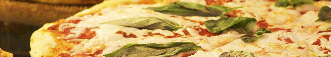Eating Italian Pizza at Ciconte's Italia Pizzeria restaurant in West Deptford, NJ.
